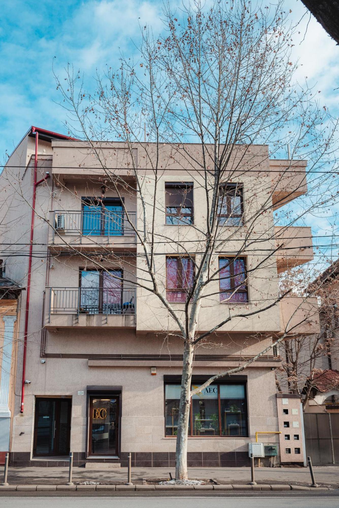 Downtown Apartment Boutique - Blue & Pink Bucareste Exterior foto