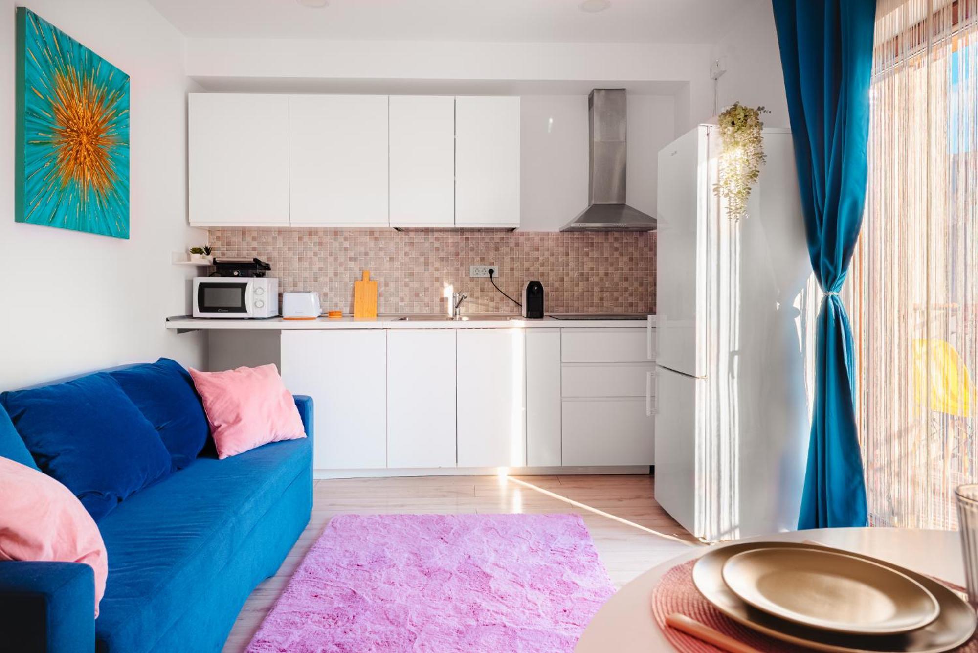 Downtown Apartment Boutique - Blue & Pink Bucareste Exterior foto